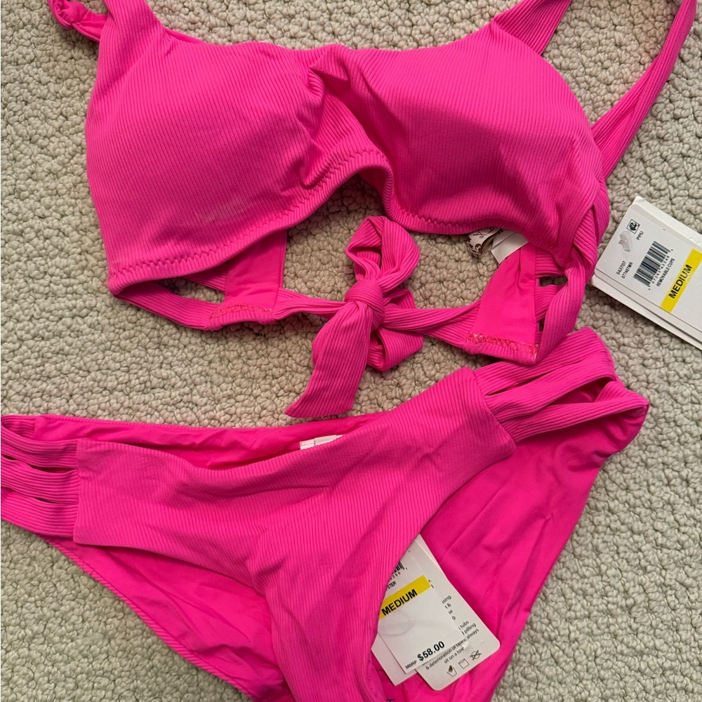 Becca Swim Suit Bikini pink